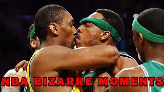 7 BIZARRE Moments That NBA Wants You To FORGET- Fights