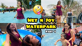 Wet N Joy Shirdi Waterpark Trip With family | Mummy ki Sabse Thrilling Water Ride Bindass Kavya Pt1