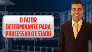 É Isso Que Determina Se Você Poderá Processar O Estado Ou Não
