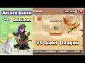 Archer Queen feat Unicorn VS Goblin Maps | Clash of Clans