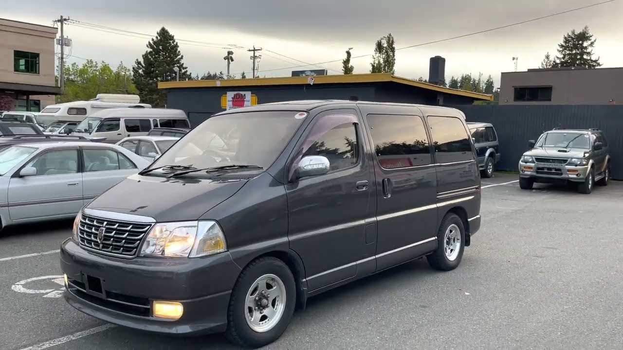 1995 Toyota Granvia 4WD Q Diesel turbo 1KZTE RHD JDM - YouTube