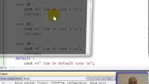 5  Programming with C++ , Switch   Case   default statement  برمجة