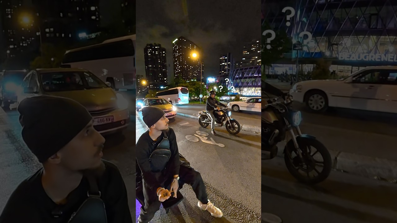 La chomeur mobile est la pour choquer 😂 #pourtoi #bikelife #nightride #snapdrole