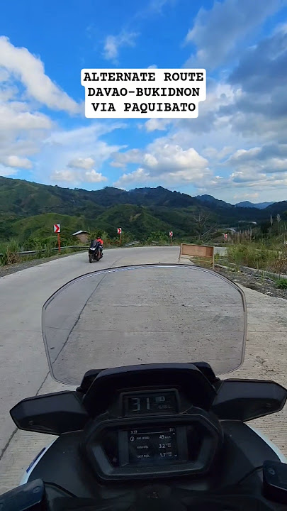 Alternate Route Davao-Bukidnon na dili na moagi sa Quezon via Paquibato #davaocity #bukidnon