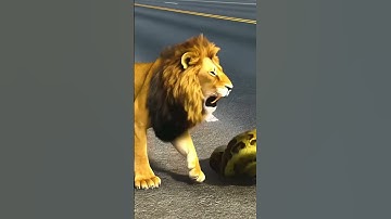 AI Animal Fighting，Lions and pythons #lion #ihavethisthingwithplants #wildlife#snake