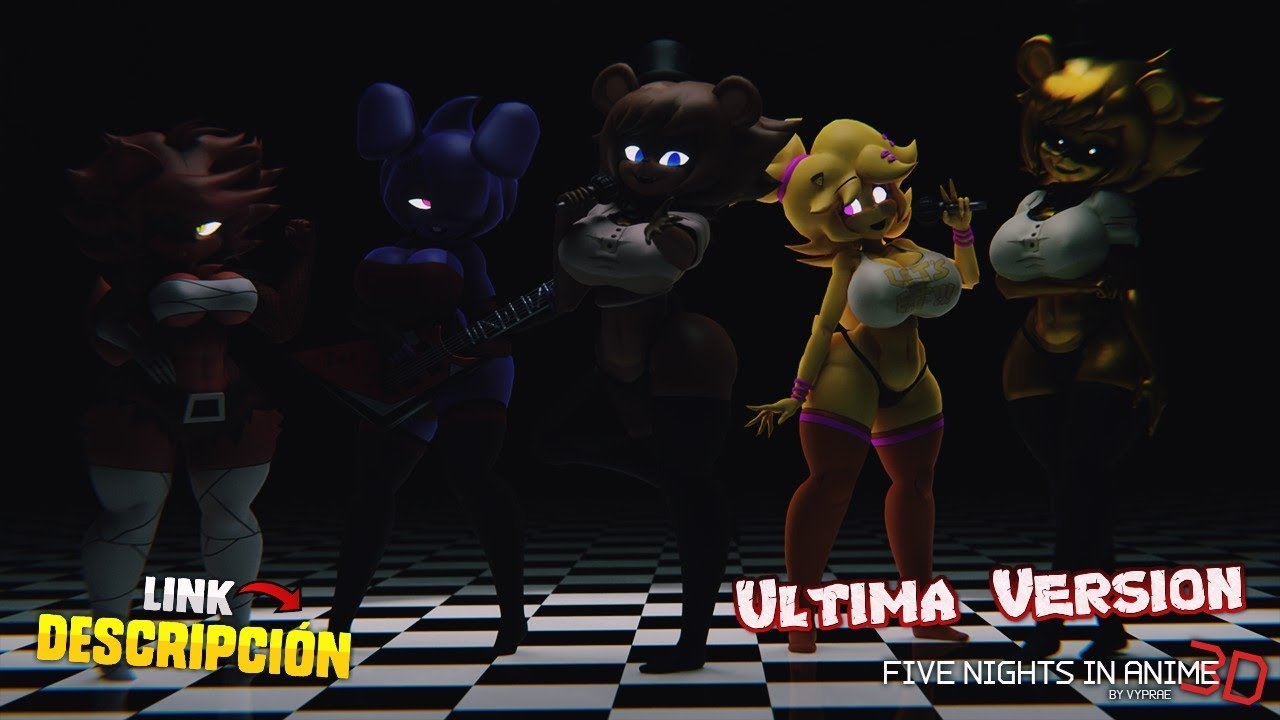 FIVE NIGHTS AT ANIME 3D PARA ANDROID DOWNLOAD GRÁTIS :  r/Fnia_remastered_bonni