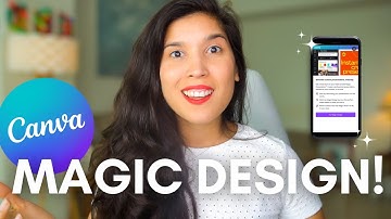 Canva Magic Design Tool - Build AI presentations FAST!