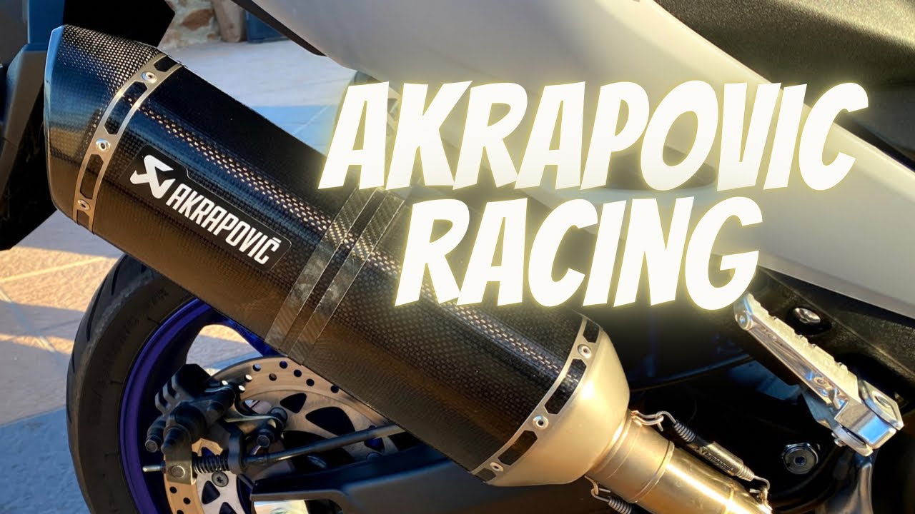 AKRAPOVIC RACING T MAX 560 - YouTube