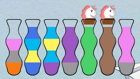 SortPuz Water Puzzles - All Levels Gameplay Android, iOS