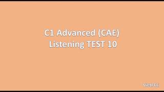 C1 Advanced (CAE) Listening Test 10 with answers screenshot 5