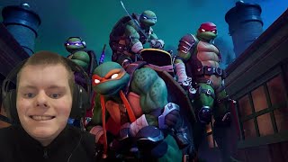 Reacting to The Fortnite x TMNT Present: Turtles Kick Baddie Butt - Cinematic Short