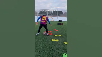 TIKI TAKA Drill To Improve Dribbling Footballskills Soccer Soccerskills Football Shorts Skill 