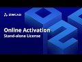 Online Activation: Stand-alone License | ZWCAD Activation Tutorial