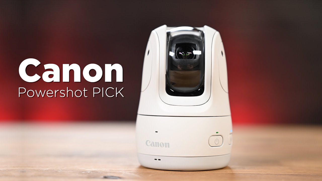 Introducing the Canon PowerShot PICK Active Tracking Camera - YouTube