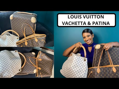 louis vuitton patina before and after