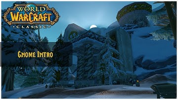 Gnome Starter Zone Intro - World of Warcraft Classic