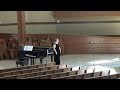 Capture de la vidéo Voice Recital: Emma Berg - Apr 20, 2024