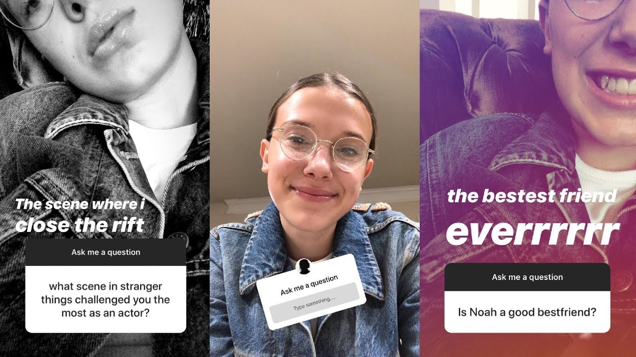 instagram millie bobby brown glasses