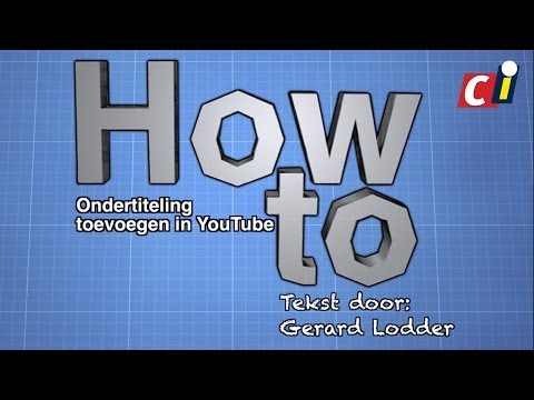 Video: Hoe ondertitels toevoegen?