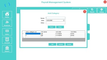 C# - Payroll Management System (Add, Update, Delete  Designation and Category) part 11 A.