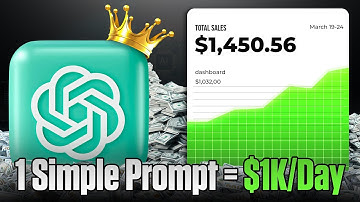 This ChatGPT Prompt Can Make You $1000/Day – Step-by-Step Guide!