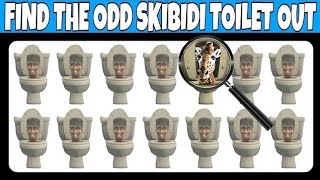 Find The Odd Skibidi Toilet One Out | New Characters | game player