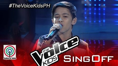 The Voice Kids Philippines 2015 Sing-Off Performance: “The Man Who Can