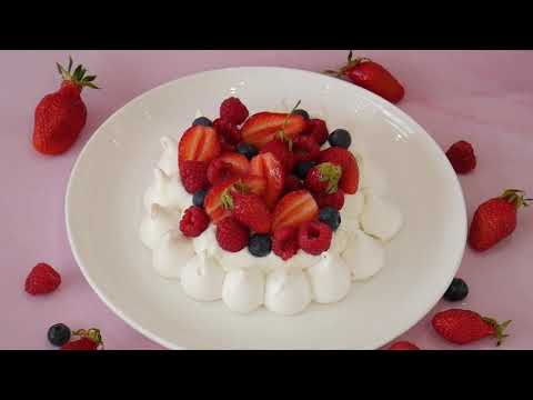 Vidéo: Meringue à La Crème Et Aux Fruits