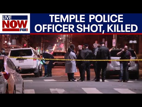 Temple University police officer shot and killed, suspect arrested | LiveNOW from FOX
