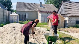 ДОЛГО ЭТО НЕ ПРОДЛИЛОСЬ! БАССЕЙН В ДЕРЕВЕНСКОМ ДОМЕ! НАША ФЕРМА! ЖИЗНЬ ПРОСТЫХ ЛЮДЕЙ В ДЕРЕВНЕ!