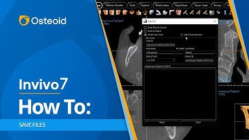 How To: Save Files in Invivo7