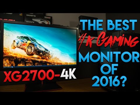The Best 4K Gaming Monitor of 2016? | QwazyTech | ViewSonic XG2700-4K Review