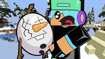 A Hacker Killed Baby Olaf!! / Minecraft Egg Wars Hackers Exposed / Gamer Chad Plays