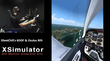 Prepar3D - FlyInside - LeapMotion - Rift DK2 - 6DOF Motion Sim