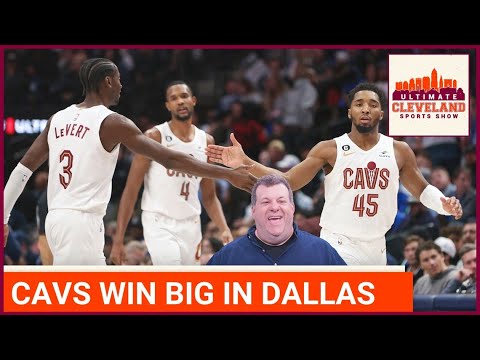 Mitchell leads Cavs to 105-90 win over 2022 playoff foe Mavs