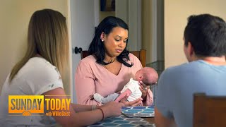 New Mom Surprises Her Former Cancer Nurse With Baby Boy | Sunday TODAY