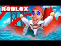 الجوكر يلعب في الحديقة المائية في لعبة روبلوكس | ROBLOX