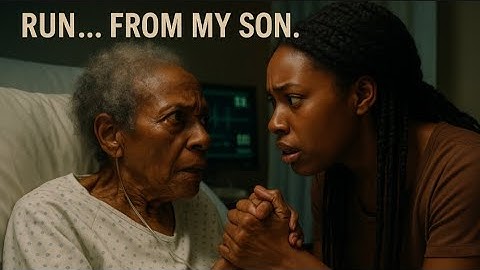 “Run from my son.” Her Mother-in-law Whispered Just Before She Passed–Then She Discovered That…