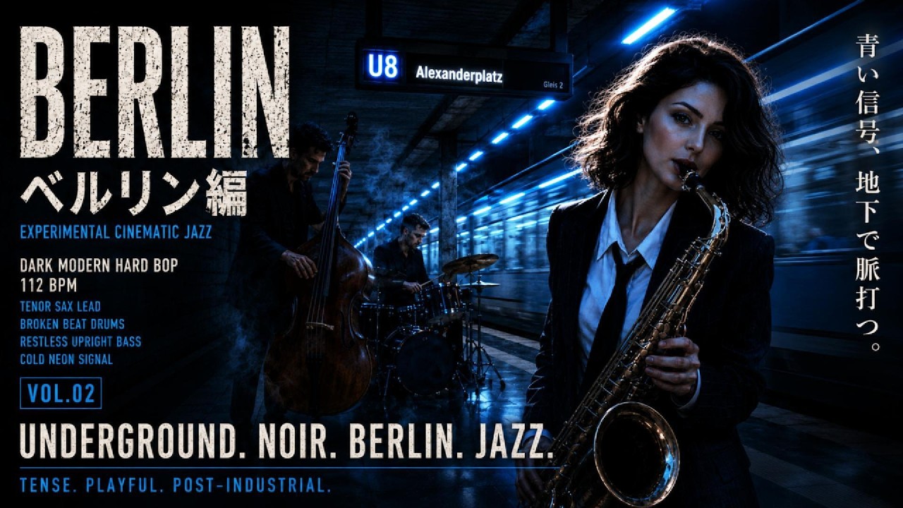 Berlin After Signal – Cold Neon Remix｜ELENA's SAX JOURNEY