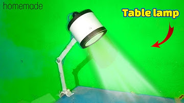 how to make table lamp with PVC pipe | study lamp kaise banaye | homemade study lamp