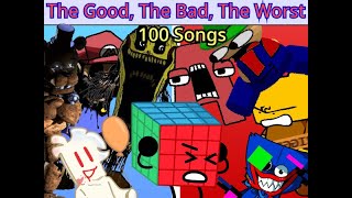 Rating 100 Friday Night Funkin' Fan Songs (The best and worst of FNF) Part 24