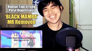 aespa 에스파 'BLACK MAMBA' MR Removed Reaction Indonesia | Detail Vokal Yang Sungguh Menarik