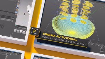 Cinema 4D Tutorial: Trouble Shooting Jittery Dynamics with Visualization