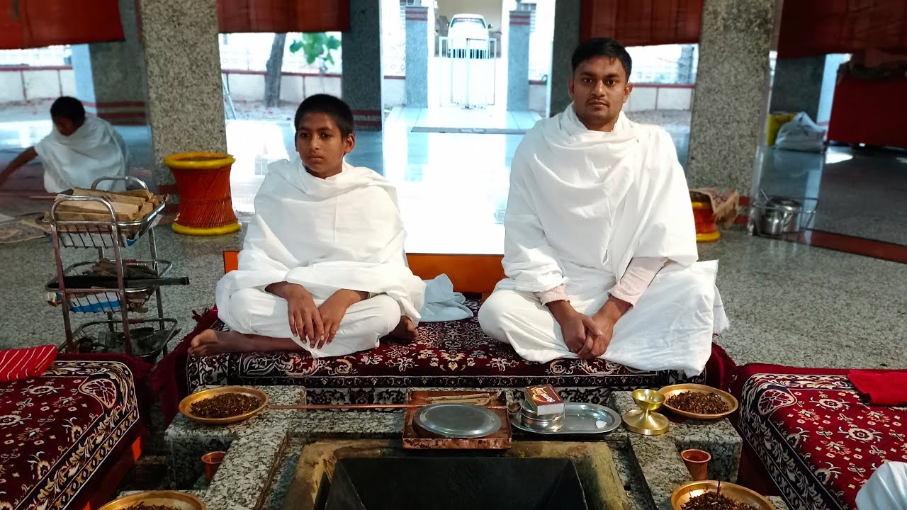 प्रातः कालीन अग्निहोत्र, वेदपाठ एवं वेदस्वाध्याय।०६/०३/२०२६