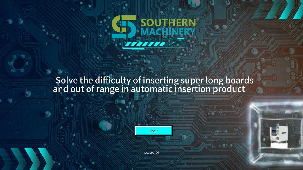Long-Board Odd-Form Insertion by Southern Machinery: Conquer Out-of-Range Board Handling