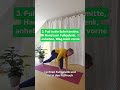 Sonnengrüße: wie bekomme ich den Fuß nach vorne? 5 Varianten. 💚