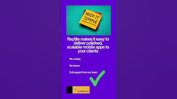 You Design. We Build. Everyone Wins. #reptileapp