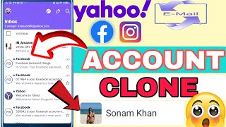 How to Clone Facebook Account Yahoo Mail 2022|Yaho mail se Facebook Id Clone Kaise kare |Fb id clone
