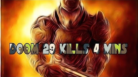 DOOM MULTIPLAYER BETA EPIC 29 KILLS IN 4 MINUTES WITH LIGHTNING GUN SHOTGUN GAUSS DEMON GRENADE