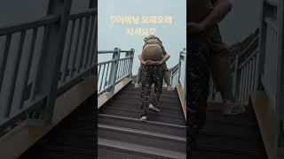 #울릉도 #큰아들등에 업히신 어머니#오래오래건강하세요 #아름다운모~자#태하산책로